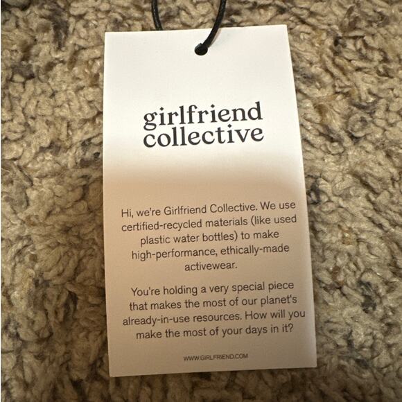 Girlfriend Collective Café Compressive High-Rise Legging 4007 Brown Size XS New - Picture 4 of 5